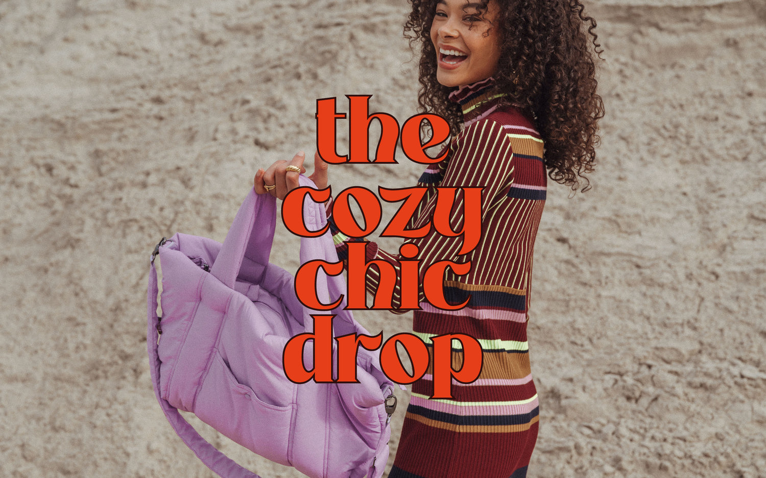 banner the cozy chic drop